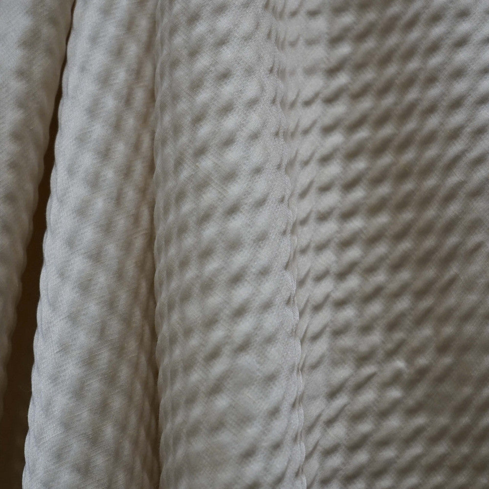 Manila 31Sj102 by JF Designer Fabric JF Studio 51% Linen, 35% Polyester, 14% Acrylic India 12000 Horizontal: 3.375 and Vertical: 0.5 56 - Swanky Fabrics -
