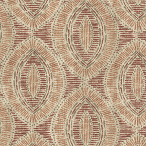 Mankato 1 Terracotta by Stout Fabric