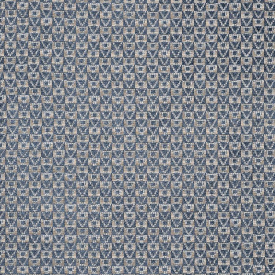 Moscato # 604 Captain by Maxwell Designer Fabric Performance Wovens-Vol. Vii Bluejay 43% VISCOSE
33% COTTON
24% POLYESTER TURKEY V-1" H-1.8" 53.5" - Swanky Fabrics -