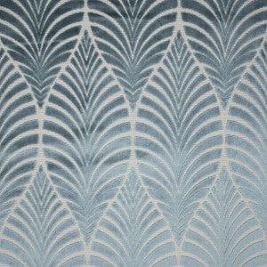 Maples 2 Aqua by Stout Fabric