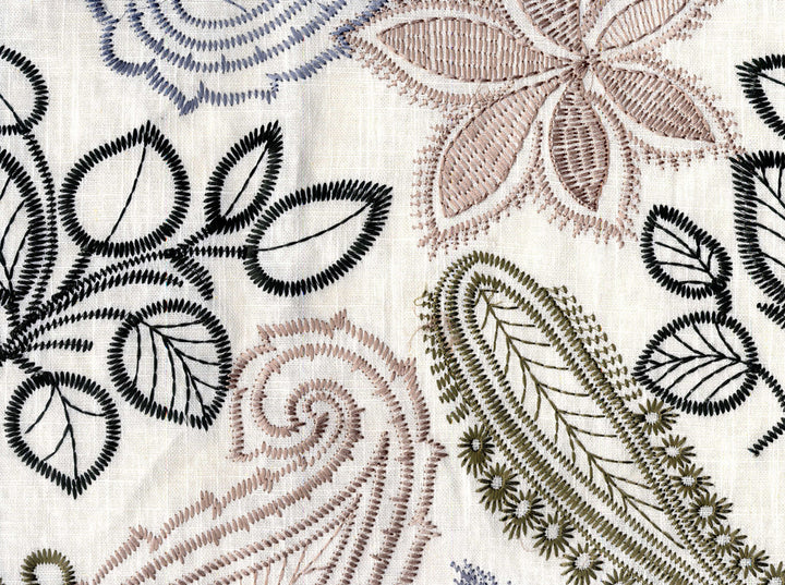 Hl Maracay Marble 907 by Heirloom Fabric MUST BUY 15 YARDS MINIMUM 55% Linen 45% Viscose China - H: 26", V: 15.7" 54" - Fabric Carolina - Heirloom