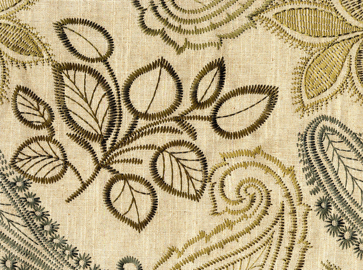 Hl Maracay River Rock 964 by Heirloom Fabric MUST BUY 15 YARDS MINIMUM 55% Linen 45% Viscose China - H: 26", V: 15.7" 54" - Fabric Carolina - Heirloom