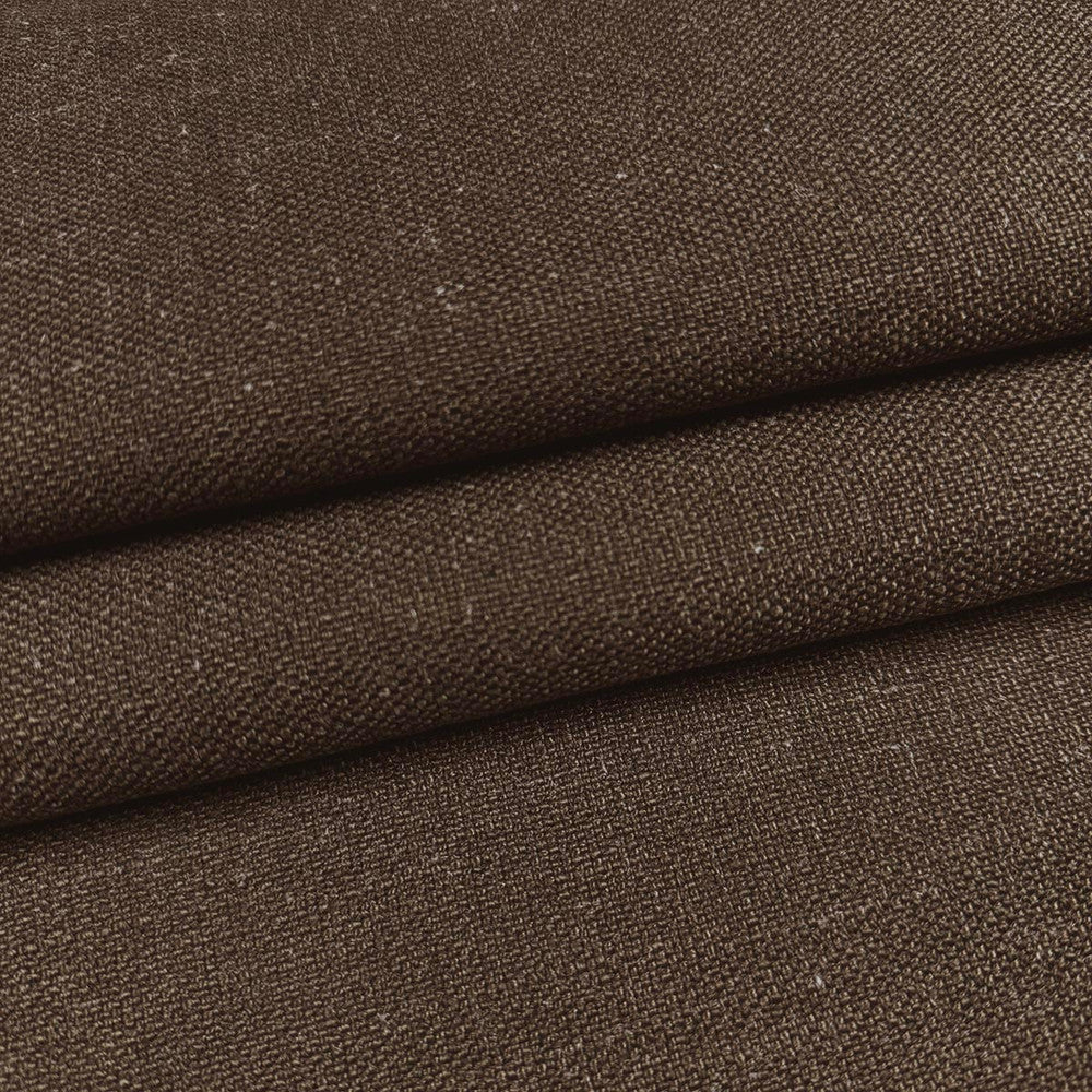 Marana Espresso by Magnolia Designer Fabric - 80% Polyester, 20% Linen China 40000 Horizontal: and Vertical: 57 - Swanky Fabrics -