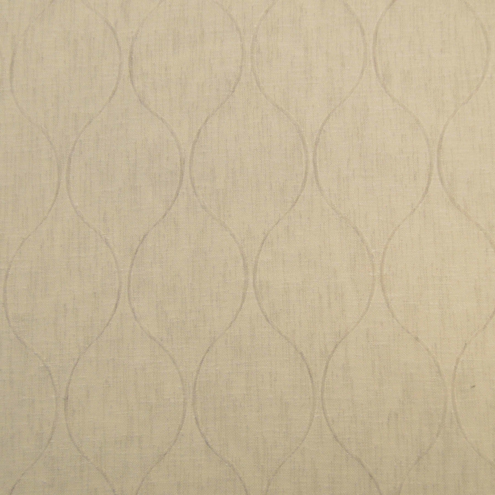 Marco Coconut by Magnolia Designer Fabric - 100% Polyester China Horizontal: 2.875 and Vertical: 5.75 122" - Swanky Fabrics -