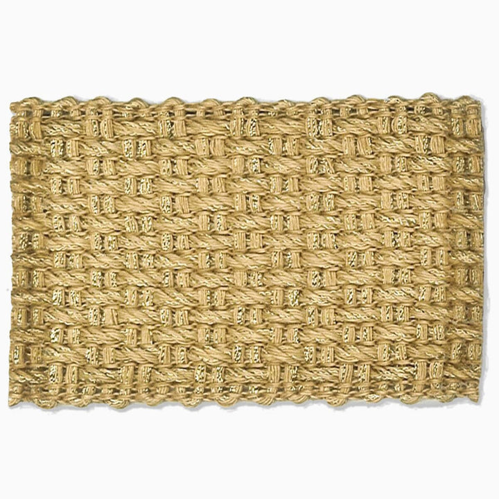Marden 10 Wheat by Stout Trim NEW WORLD TAPES & BORDERS 100%LIN ITALY Horizontal: 0.000 and Vertical: 0.000 1.63 in - Fabric Carolina -