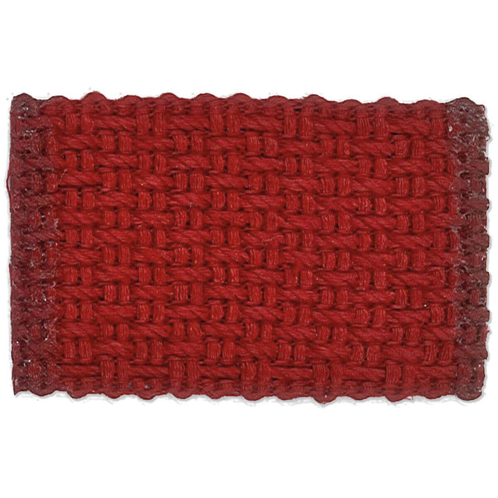 Marden 12 Cranberry by Stout Designer Trim NEW WORLD TAPES & BORDERS 100%LIN ITALY Horizontal: 0.000 and Vertical: 0.000 1.63 in - Swanky Fabrics -