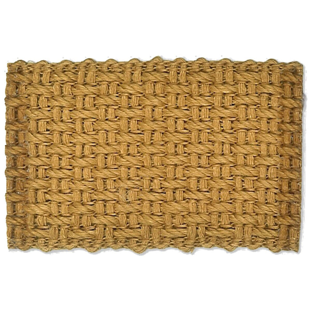 Marden 13 Butterum by Stout Trim New World Tapes & Borders 100% Linen ITALY Horizontal: 0 and Vertical: 0 1.63 in - Fabric Carolina -