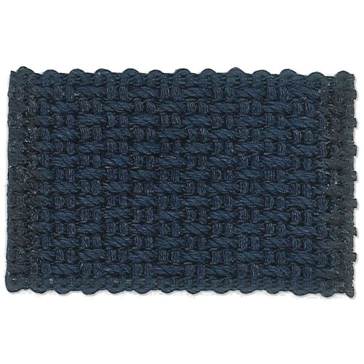 Marden 16 Navy by Stout Trim NEW WORLD TAPES & BORDERS 100%LIN ITALY </p><p>Repeat: 0 1.63 in - Fabric Carolina -