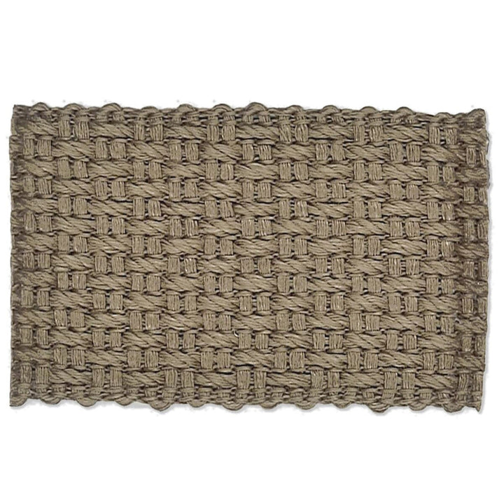 Marden 3 Truffle by Stout Trim New World Tapes & Borders 100% Linen ITALY Horizontal: 0 and Vertical: 0 1.63 in - Fabric Carolina -