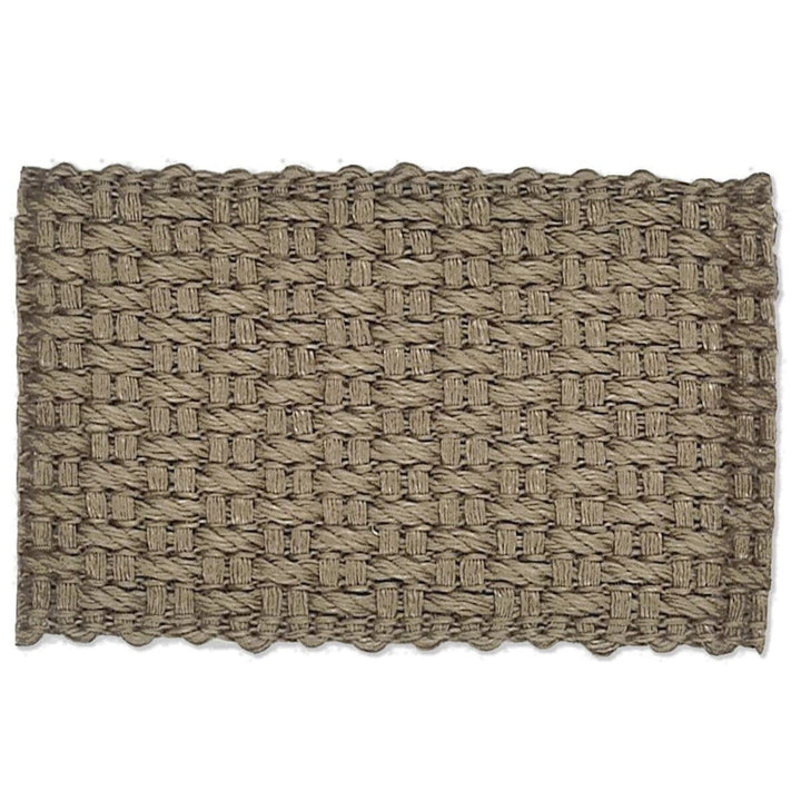 Marden 3 Truffle by Stout Designer Trim New World Tapes & Borders 100% Linen ITALY Horizontal: 0 and Vertical: 0 1.63 in - Swanky Fabrics -