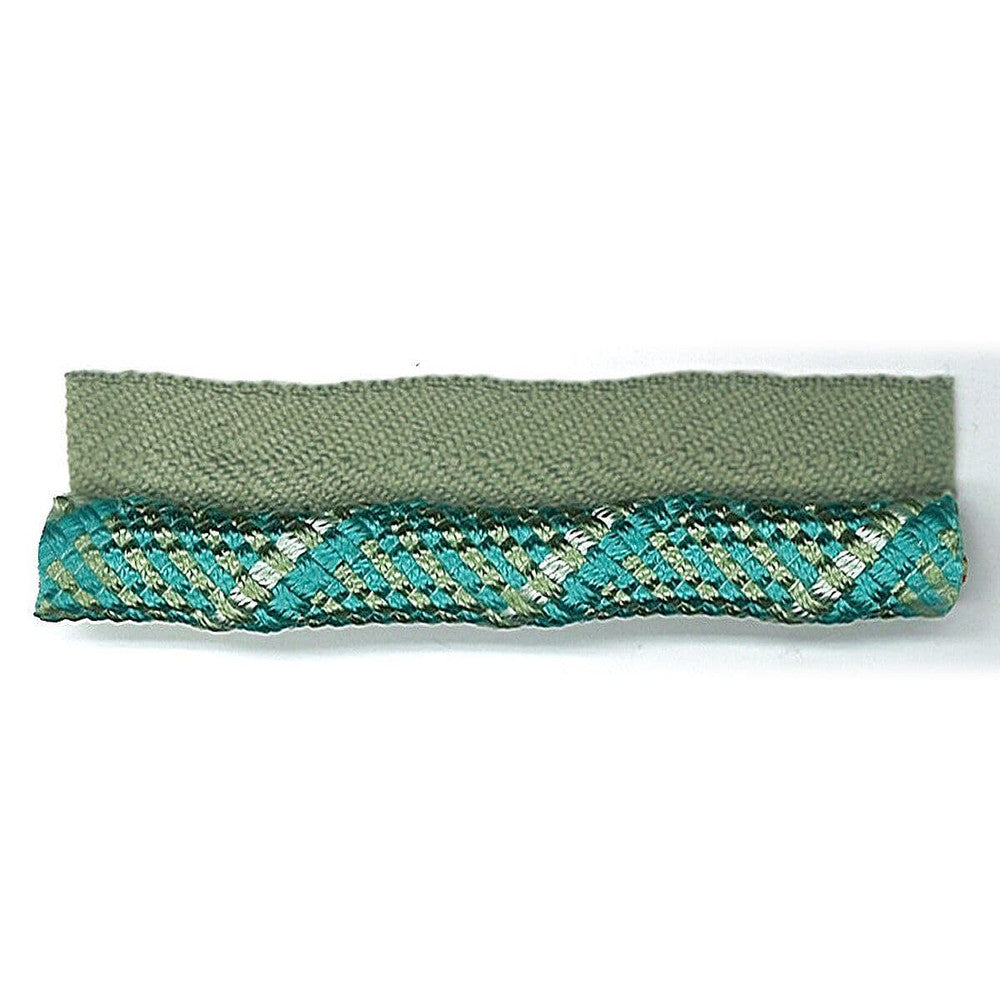 Marlo 3 Lagoon by Stout Trim Just Cords 66% Cotton 32% Spun Viscose 2% Nylon CHINA Horizontal: 0 and Vertical: 0 0.38 in - Fabric Carolina -