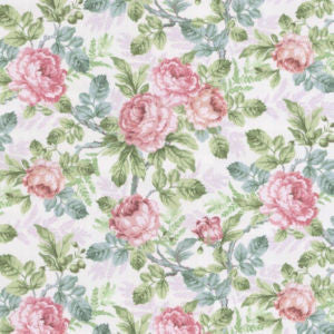 Martinique Green Pink by Norbar Fabric
