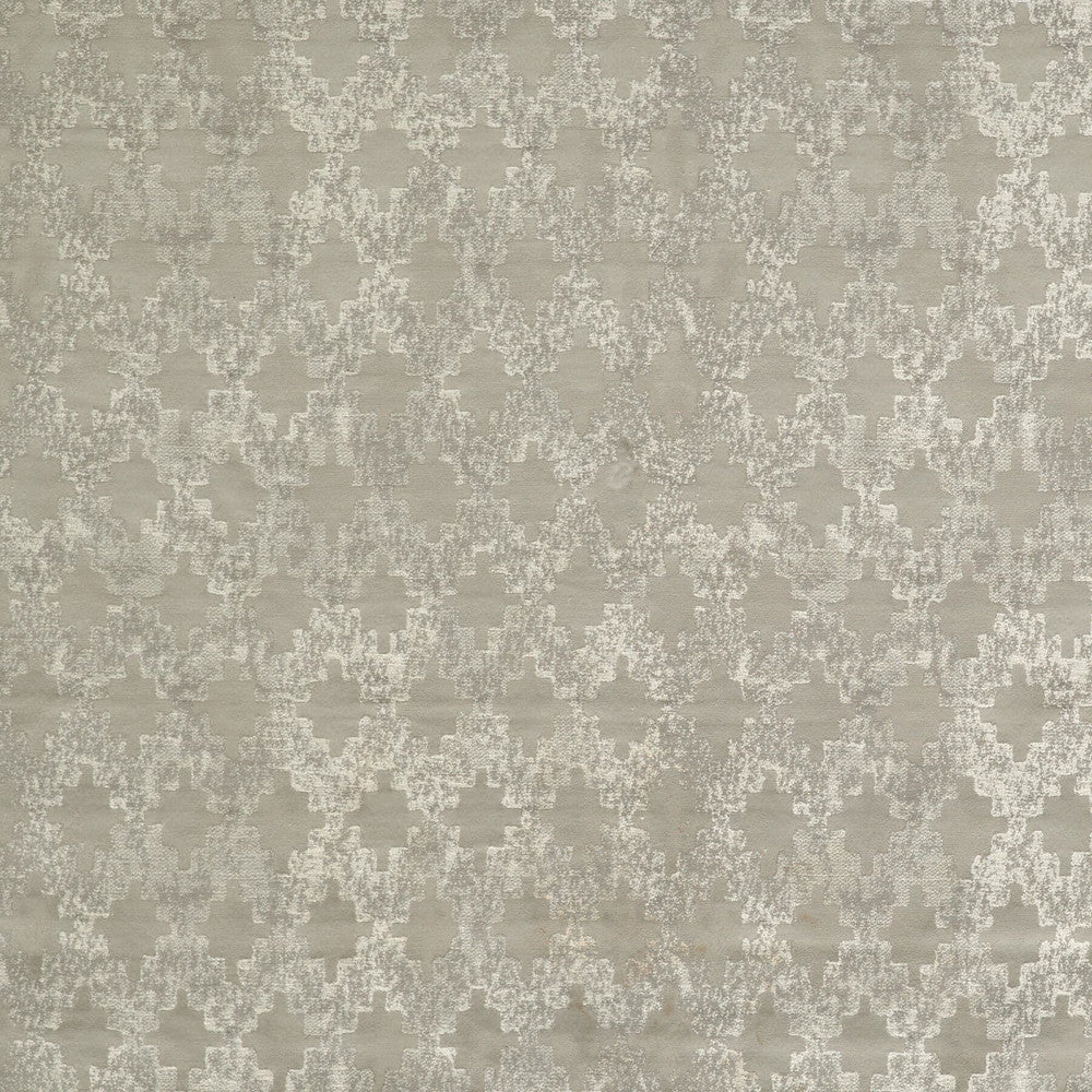 Mascot 4 Dove by Marcus William Designer Fabric KAI/MARCUS WILLIAM POLARIS 50%SVI 25%POL 19%COT 6%LIN INDIA Horizontal: 18 and Vertical: 17.625 55 in - Swanky Fabrics -