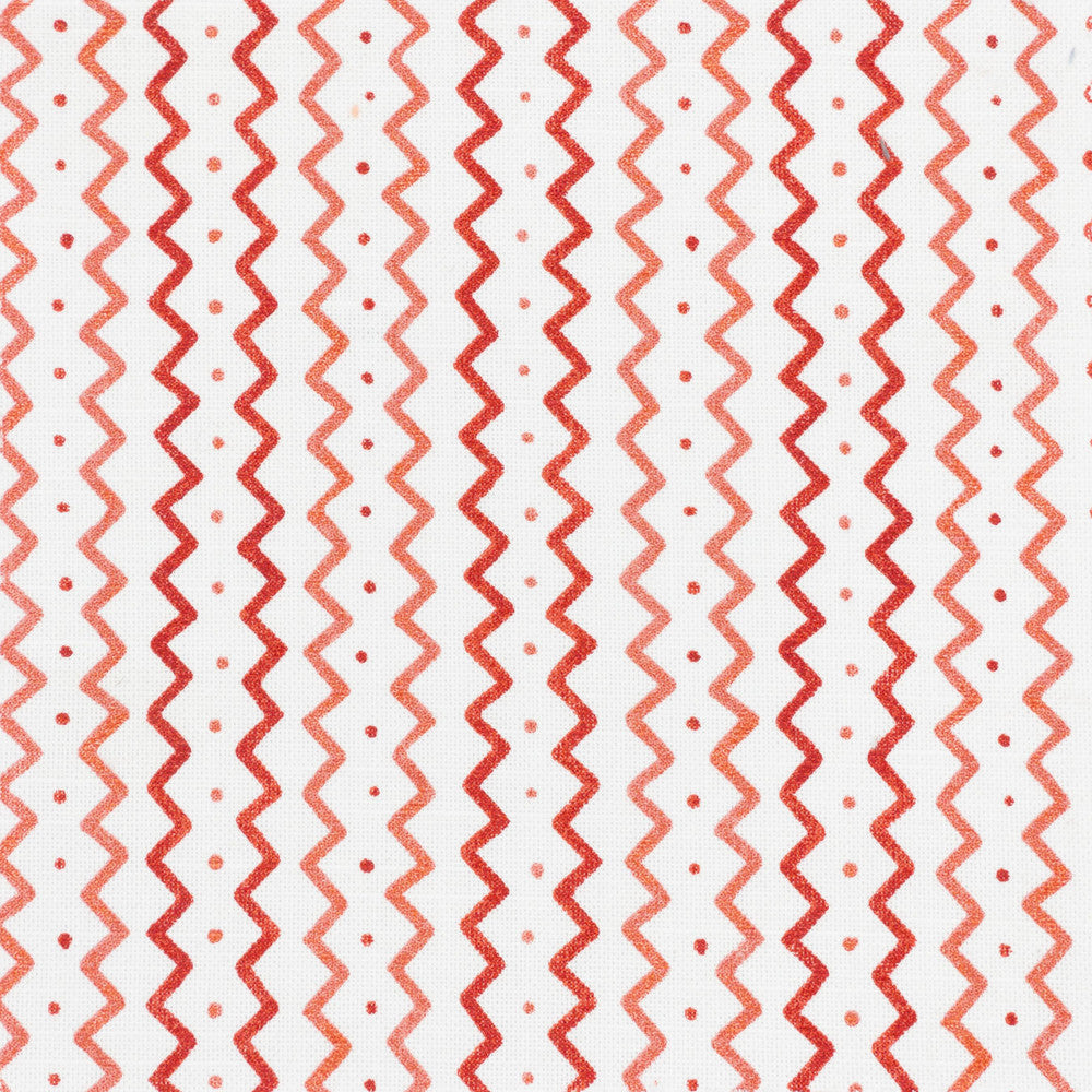 Mason 3 Radish by Stout Fabric RAINBOW LIBRARY CAMELLIA/CLAY 100%COT CHINA Horizontal: 4.500 and Vertical: 5.000 54 in - Fabric Carolina -