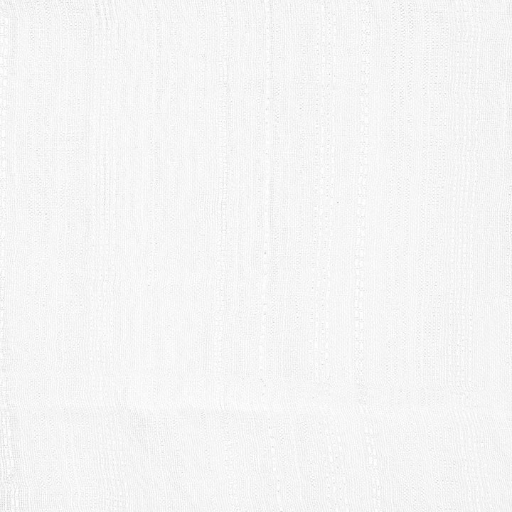 Massage 3 Bleach by Stout Fabric Sheer Essentials 100% Polyester CHINA FLAME RETARDANT-N.F.P.A. 701 SMALL SCALE Horizontal: 3.5 and Vertical: 0 110 in - Fabric Carolina -