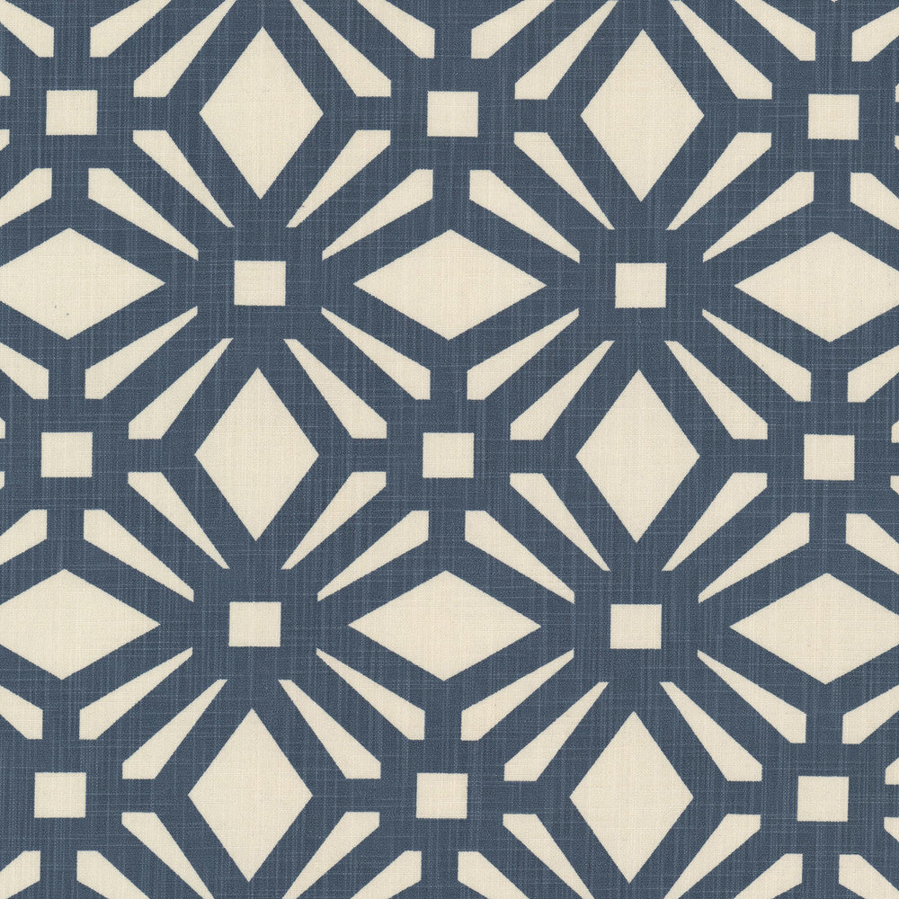 Matrix 1 Navy by Stout Fabric Stout Fabric Matrix 1 NavyFabric Rainbow Library Cadet/Indigo 54%Cot 46%Pol China </p><p>Repeat: H: 6.75, V: 18 54 in - Fabric Carolina -