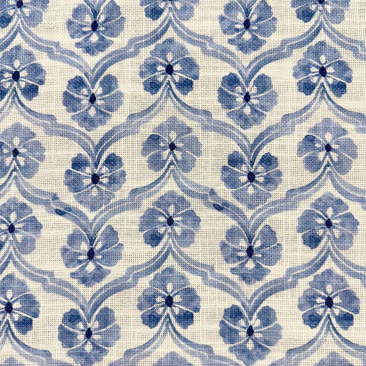 Mattie Bluebell by Magnolia Fabric - 75% Cotton, 25% Linen Pakistan 15,000 WYZ Horizontal: 4.5 and Vertical: 6.75 54 - Fabric Carolina -