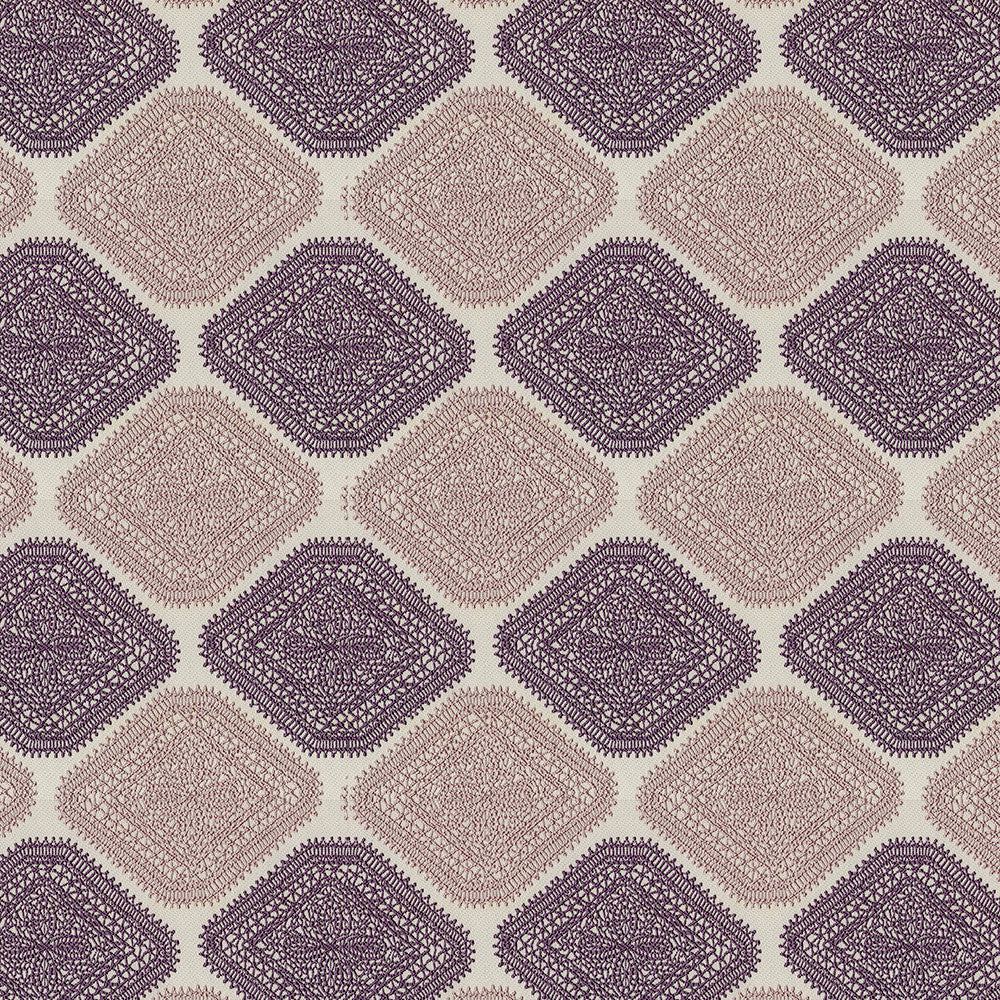 Maximum 105 Mauve by ABBEYSHEA Fabric 100% Polyester TR 60,000 Double Rubs (Wyzenbeek) </p><p>Repeat: Horizontal: 27 in. (68.58 cm) up the roll and Vertical: 6.5 in. (16.51 cm) across the roll 55 in. (140 cm) - Fabric Carolina -