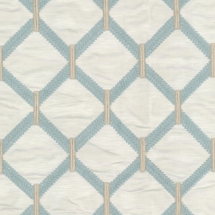Maxwell 3 Moonstone by Stout Fabric Stout Fabric Maxwell 3 MoonstoneFabric RAINBOW LIBRARY BREEZE/AEGEAN 71%POL 29%COT %VEMB INDIA </p><p>Repeat: H: 6.375, V: 6.375 52 in - Fabric Carolina -