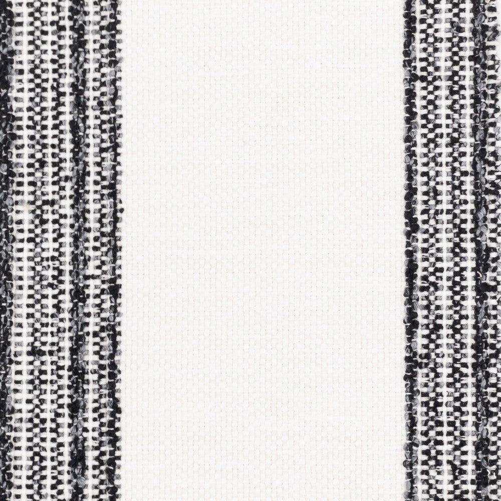 Mayfield 4 Raven by Stout Fabric Stout Fabric Mayfield 4 RavenFabric Just Stripes Natural/Charcoal 69%Pol 31%Cot India </p><p>Repeat: H: 0, V: 0 54 in - Fabric Carolina -