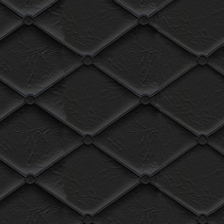 Mayfair 7 Black by ABBEYSHEA Fabric 100% Polyvinyl Chloride (PVC) CA </p><p>Repeat: Horizontal: and Vertical: 54 in. (137 cm) - Fabric Carolina -