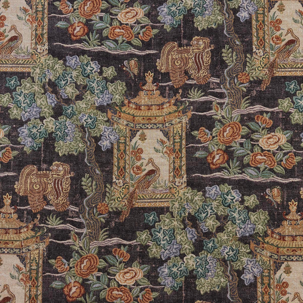 Maymay Antique by Magnolia Designer Fabric - 75% Cotton, 25% Linen Pakistan 15,000 WYZ Horizontal: 13.5 and Vertical: 25.25 54 - Swanky Fabrics -
