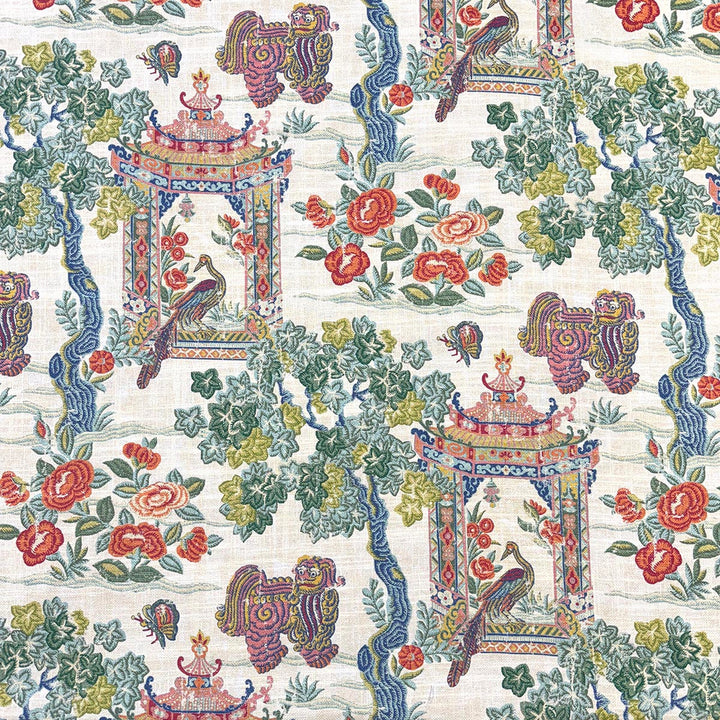 Maymay Vibrant by Magnolia Fabric - 75% Cotton, 25% Linen Pakistan 15,000 WYZ Horizontal: 13.5 and Vertical: 25.25 54 - Fabric Carolina -