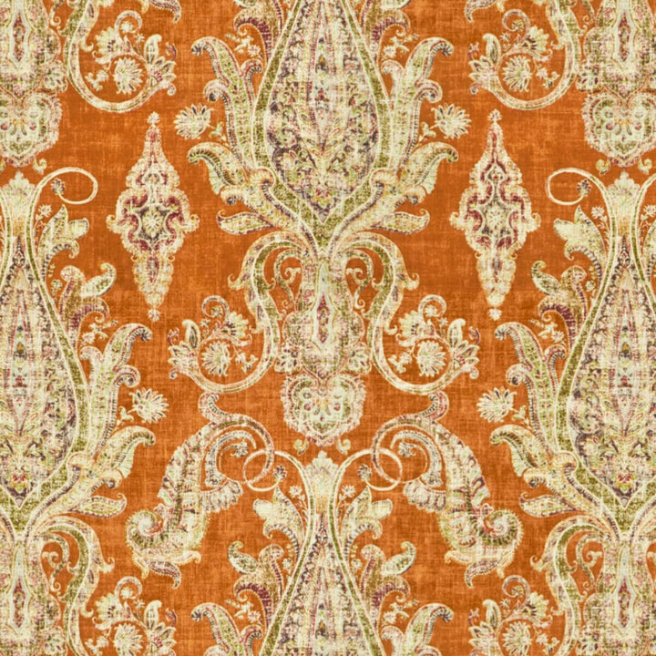 Mazer 2 Spice by Stout Fabric Rainbow Library Tangerine/Clove 55% Linen 45% Spun Viscose USA FLAME RETARDANT-U.F.A.C. CLASS 1 (OR A) CATB 117-2013 WYZENBEEK 15 000 DOUBLE RUB WEAR TEST (HEAVY DUTY) Horizontal: 27 and Vertical: 25.25 54 in - Fabric Carolina -