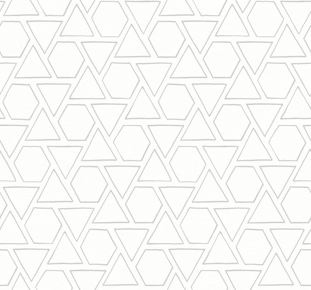 Sun Shapes Daydream Gray by Seabrook Wallpaper Beach House United States 60.75 25.2" 27" - Fabric Carolina -