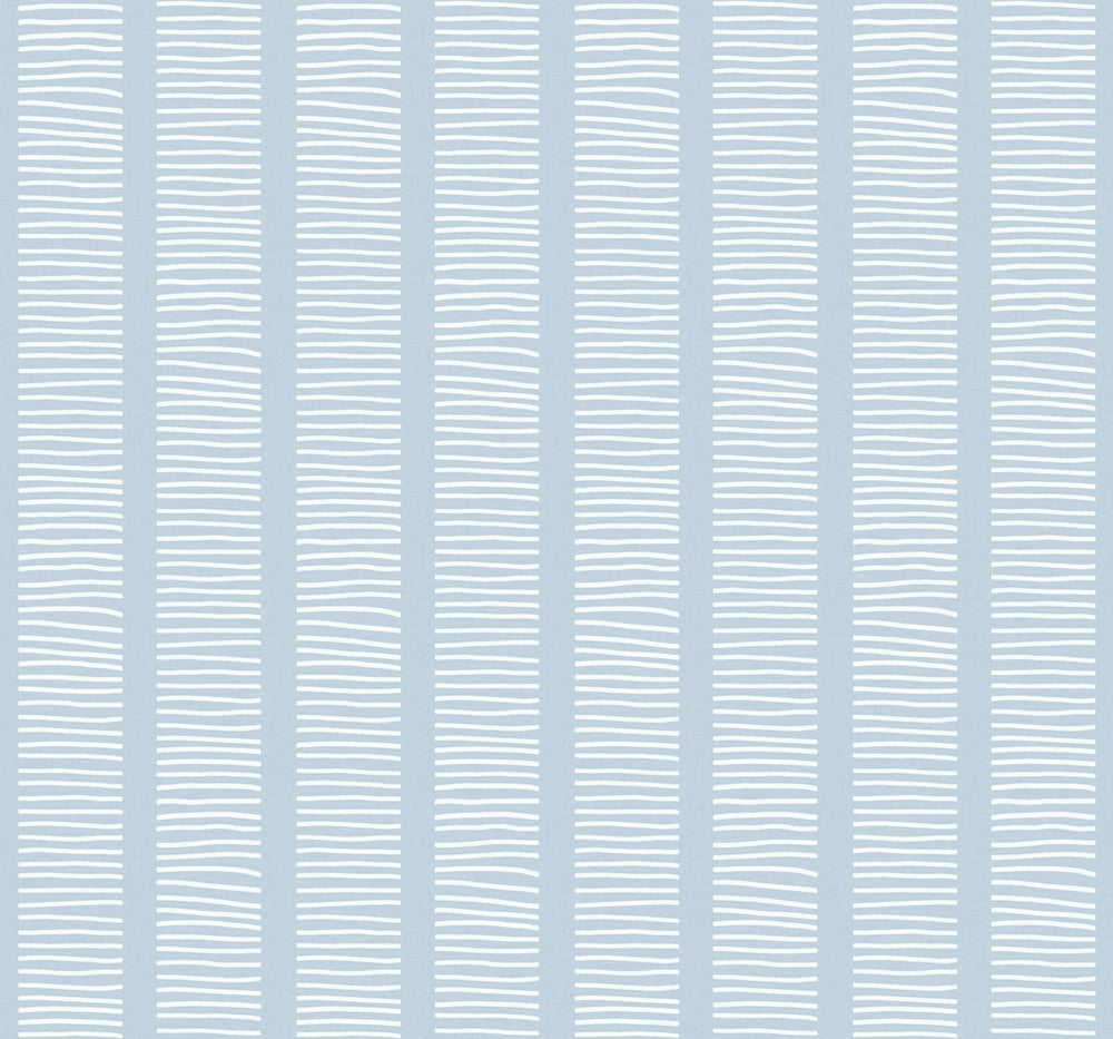 Coastline Blue Oasis by Seabrook Wallpaper Beach House United States 60.75 25.2" 27" - Fabric Carolina -