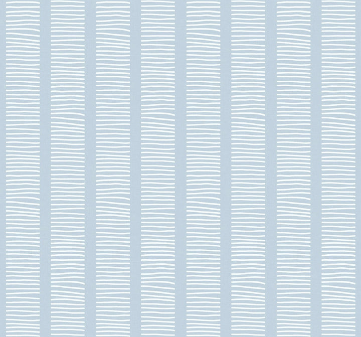 Coastline Blue Oasis by Seabrook Wallpaper Beach House United States 60.75 25.2" 27" - Fabric Carolina -