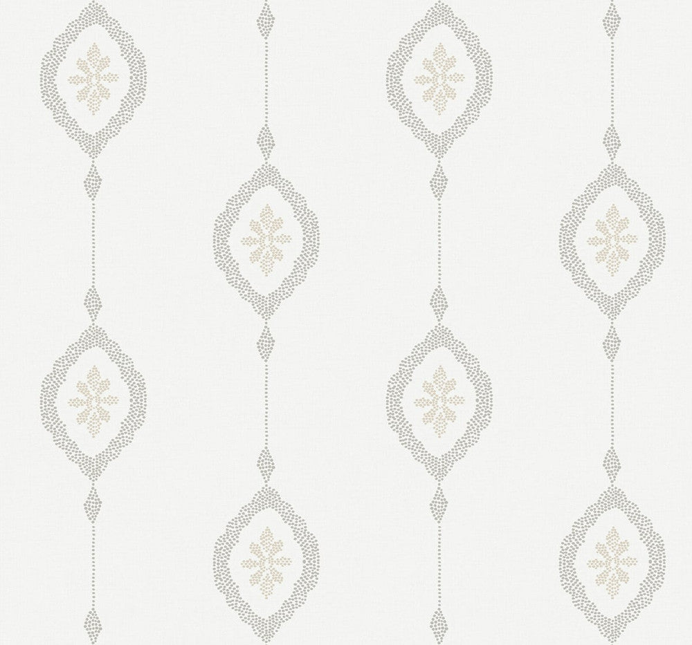 Sand Dollar Stripe Black Sands by Seabrook Wallpaper Beach House United States 60.75 25.2" 27" - Fabric Carolina -