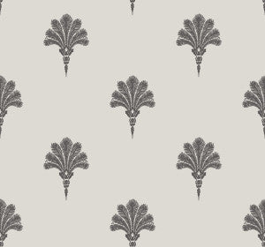 Summer Fan Black Sands by Seabrook Wallpaper