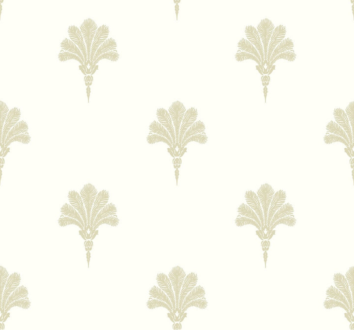 Summer Fan Sand Dunes by Seabrook Wallpaper Beach House United States 60.75 12.6" 27" - Fabric Carolina -