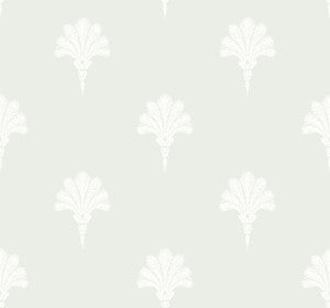 Summer Fan White Sands by Seabrook Wallpaper