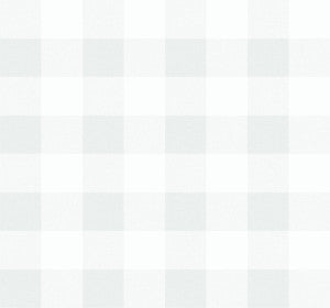 Picnic Plaid White Sands by Seabrook Wallpaper