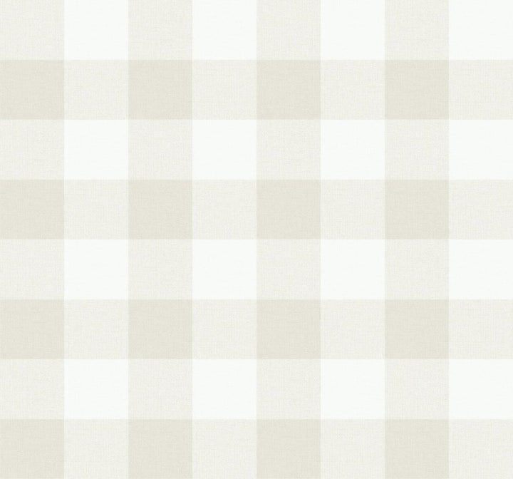 Picnic Plaid Sand Dunes by Seabrook Wallpaper Beach House United States 60.75 6.3" 27" - Fabric Carolina -