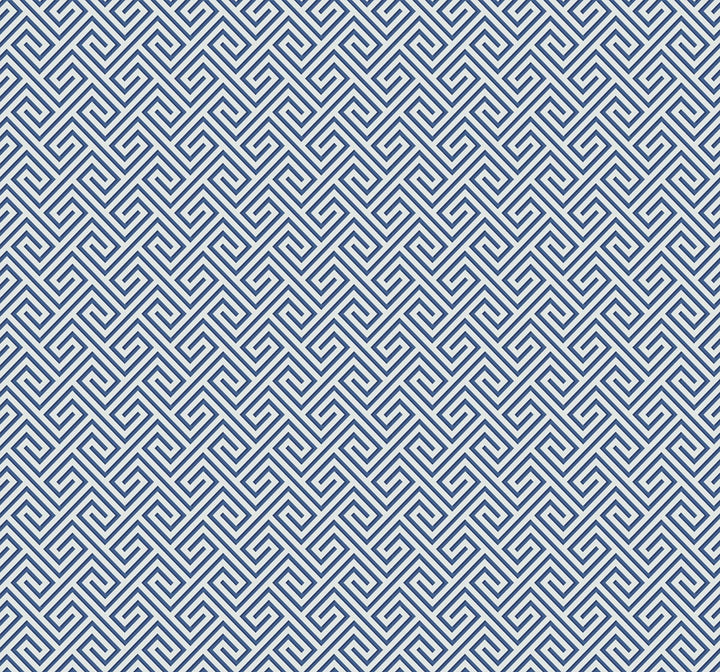 Beach Keys Coastal Blue by Seabrook Wallpaper Beach House United States 60.75 12.6" 27" - Fabric Carolina -