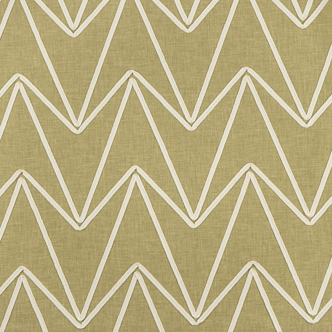Midway # 631 Pistachio by Maxwell Designer Fabric Color Theory-Vol. X Juniper BASE: 52% POLYESTER 48% COTTON EMB: 100% COTTON INDIA EMB: V-18.9" H-17" W: 54" EMB: 53" - Swanky Fabrics -