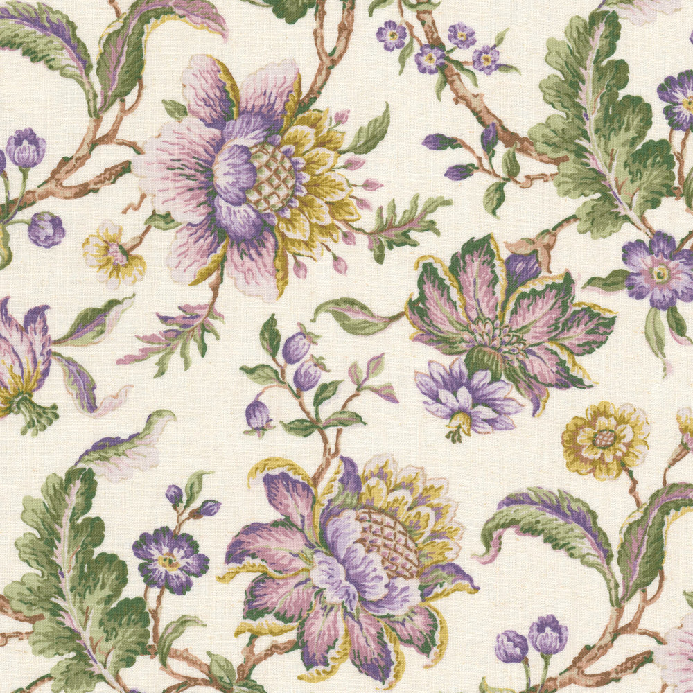 Mcbride 1 Hyacinth by Stout Fabric Stout Fabric Mcbride 1 HyacinthFabric Rainbow Library Celadon/Bottle 55%Lin 45%Svi Korea </p><p>Repeat: H: 27.25, V: 0 55 in - Fabric Carolina -