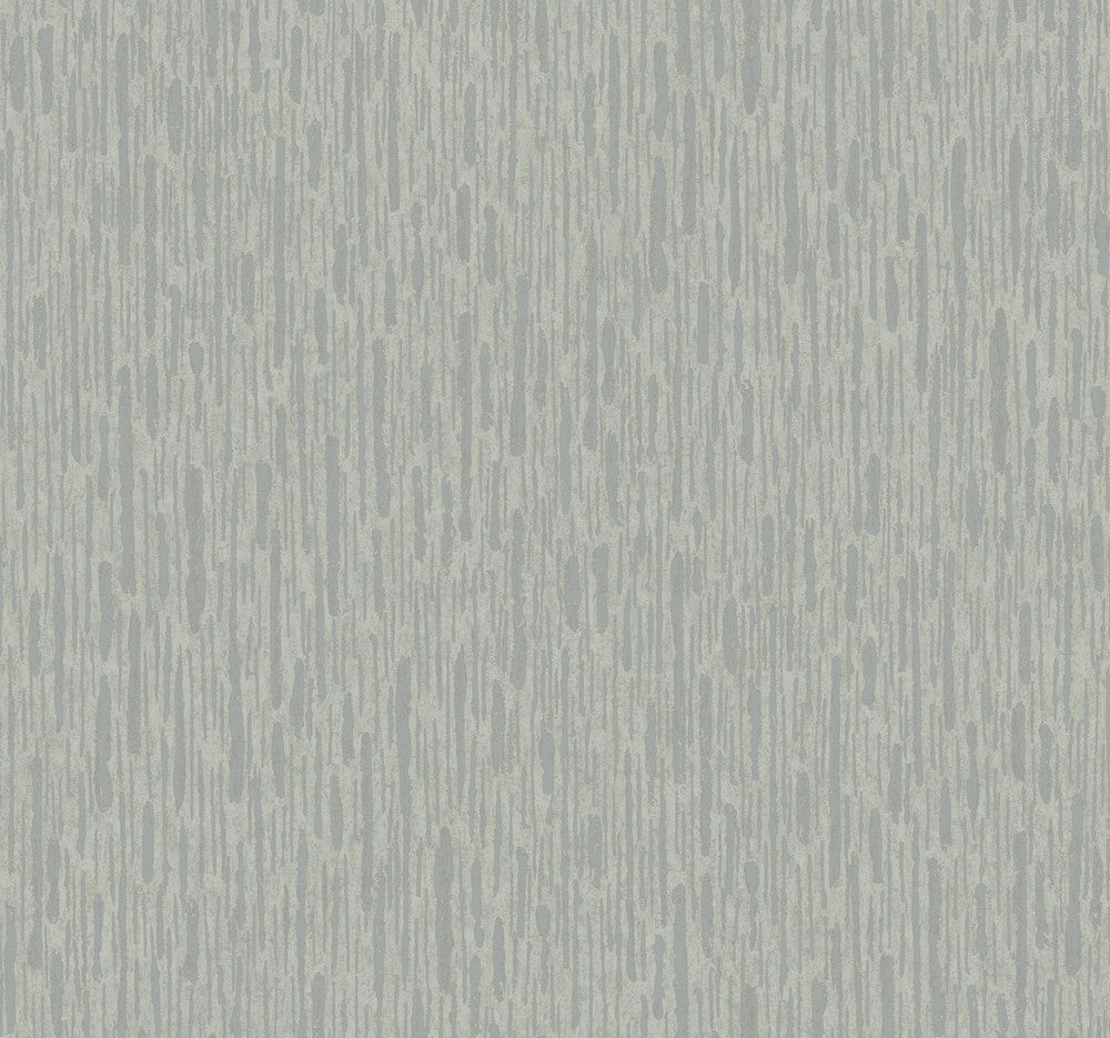 Metallic Cascade Pale Green & Silver Wallpaper by Antonina Vella Antonina Vella Modern Metals Second Edition Covers about 60.5 square feet 27-in by 26.9-ft long roll Unpasted 25.2 - Fabric Carolina -