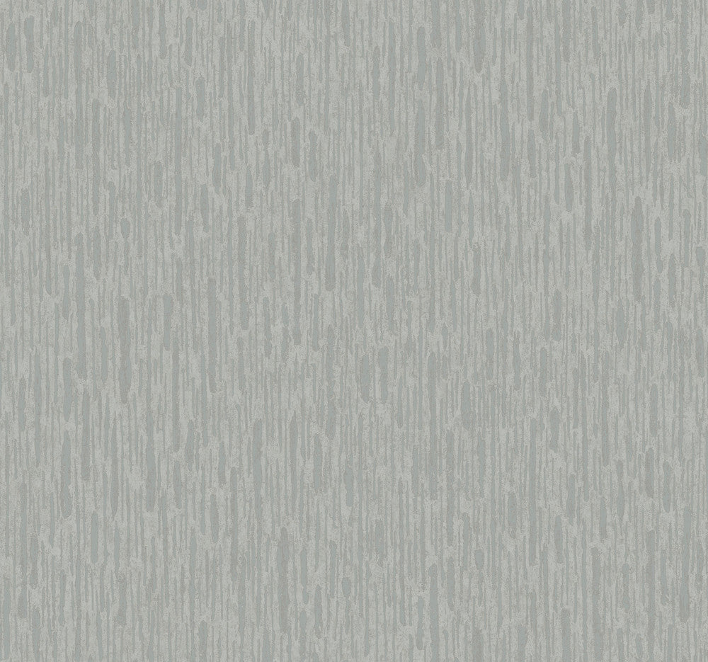 Metallic Cascade Spa & Silver Wallpaper by Antonina Vella Antonina Vella Modern Metals Second Edition Covers about 60.5 square feet 27-in by 26.9-ft long roll Unpasted 25.2 - Fabric Carolina -