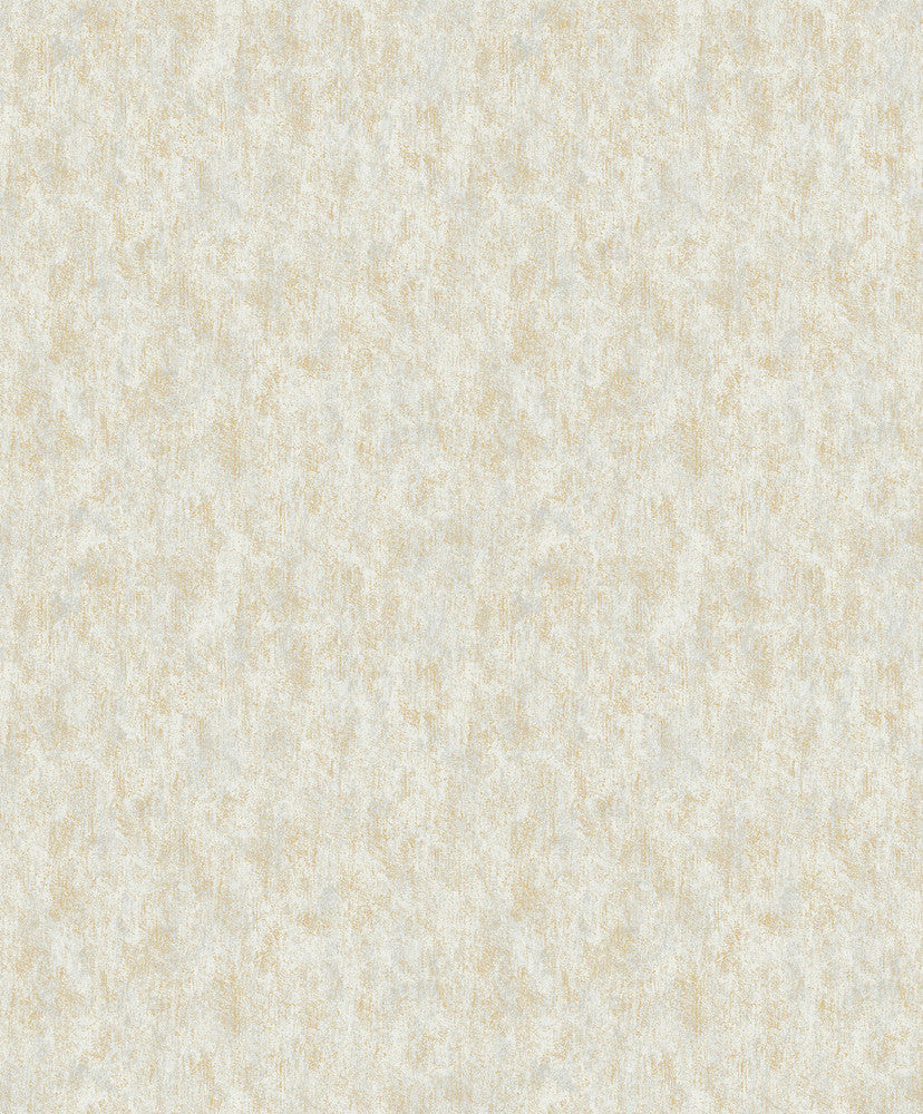 Shimmering Patina Neutral & Gold Wallpaper by Antonina Vella Antonina Vella Modern Metals Second Edition Covers about 57.2 square feet 20.8-in by 33-ft long roll Unpasted 25.2 - Fabric Carolina -