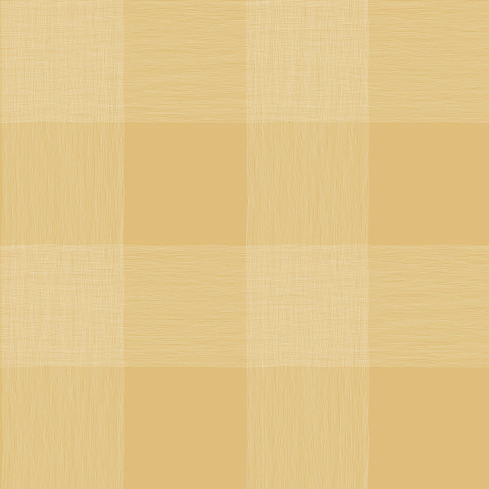 Common Yellow Wallpaper by Magnolia Home Magnolia Home Vol. II Covers about 56.4 square feet 20.5-in by 33-ft long roll Prepasted 20.5 - Fabric Carolina -
