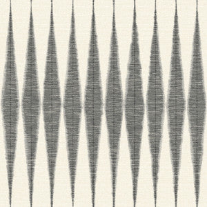 Handloom Black Wallpaper by Magnolia Home