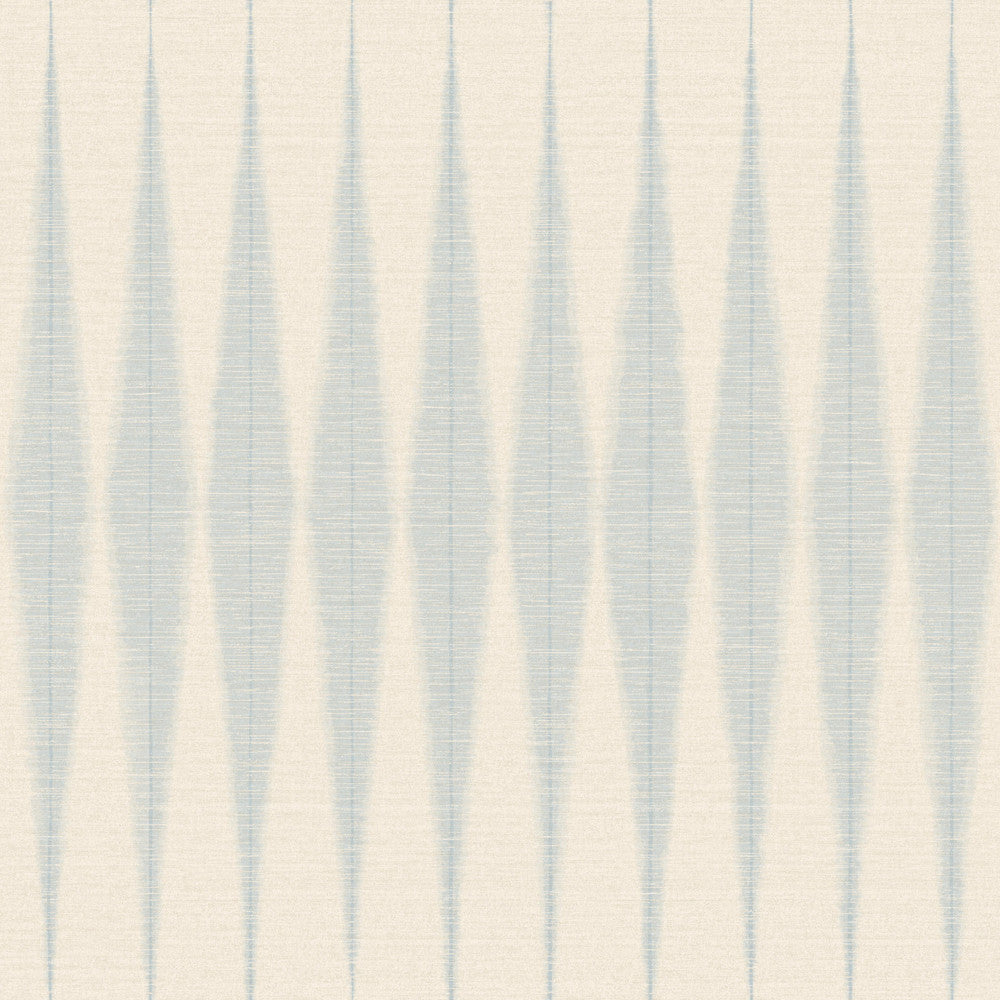 Handloom Baby Blue Wallpaper by Magnolia Home Magnolia Home Vol. II Covers about 56.4 square feet 20.5-in by 33-ft long roll Prepasted 20.5 - Fabric Carolina -