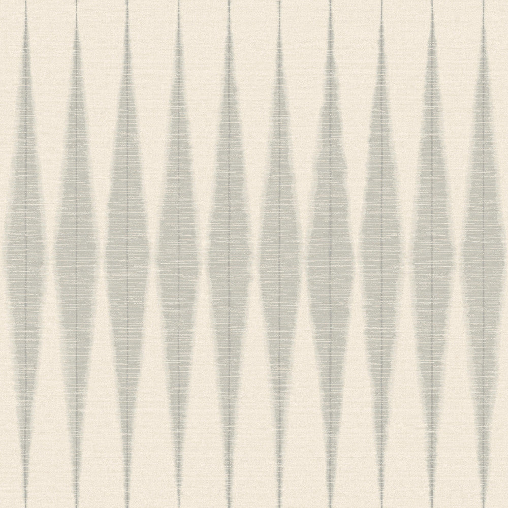 Handloom Cool Grey Wallpaper by Magnolia Home Magnolia Home Vol. II Covers about 56.4 square feet 20.5-in by 33-ft long roll Prepasted 20.5 - Fabric Carolina -