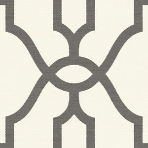 Repurpose Woven Trellis Charcoal Wallpaper by Magnolia Home