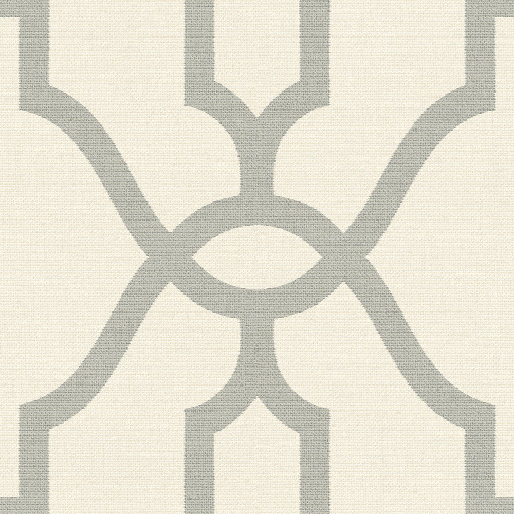 Woven Trellis Quarry Grey Wallpaper by Magnolia Home Magnolia Home Vol. II Covers about 56.4 square feet 20.5-in by 33-ft long roll Prepasted 20.5 - Fabric Carolina -