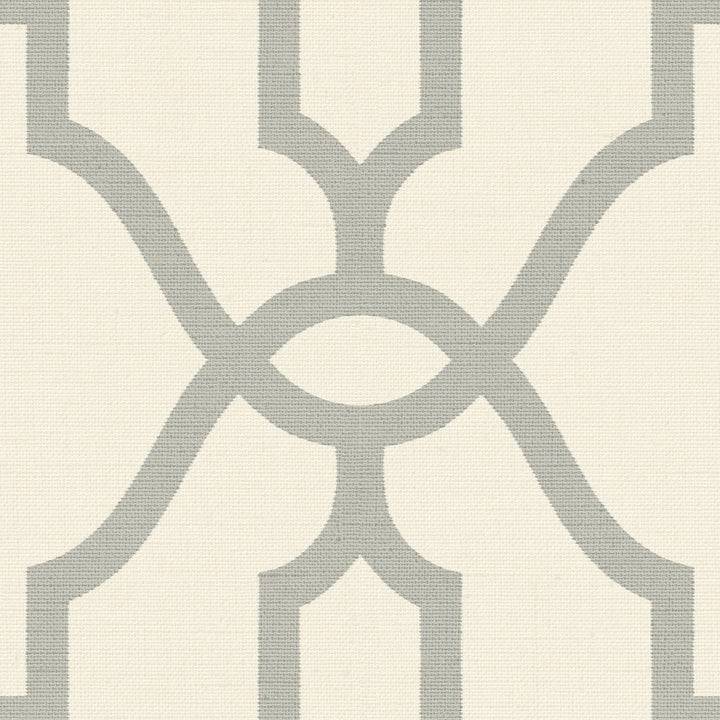 Woven Trellis Quarry Grey Wallpaper by Magnolia Home Magnolia Home Vol. II Covers about 56.4 square feet 20.5-in by 33-ft long roll Prepasted 20.5 - Fabric Carolina -